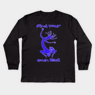 Find Your Own Beat Kids Long Sleeve T-Shirt
